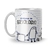 Caneca professor(a) de sociologia flork na internet