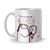 Caneca professor(a) de geografia flork