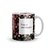Caneca floral preto - comprar online