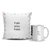 Kit almofada e caneca eu amo enfermagem - comprar online