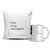 Kit almofada e caneca vô é pai com açúcar - comprar online