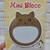 Mini Bloco Formato Gatinho