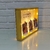 Porta retrato de led Amigas de coração | Acompanha fotos - Dádiva Criativa | Presentes Criativos 