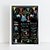 Quadro chalkboard tema Galinha Pintadinha