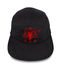 Boné 5Panel Hell Head