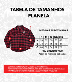 Camisa Flanela Lumberjack Man - Sick Street Wear - Marca Original Brasileira