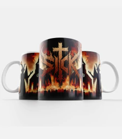 Caneca Fire Church na internet