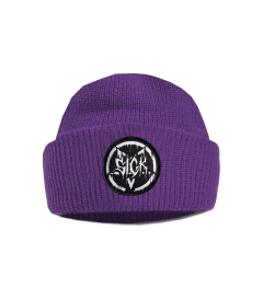 Gorro Pentagrama - Roxo - Sick Street Wear - Marca Original Brasileira