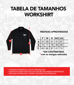 Camisa Work Manga Longa - Preta - Sick Street Wear - Marca Original Brasileira