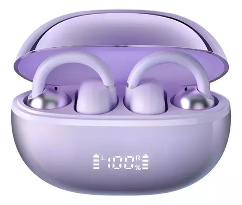 Auriculares Inalambricos Enc Haylou Ow03 Color Violeta