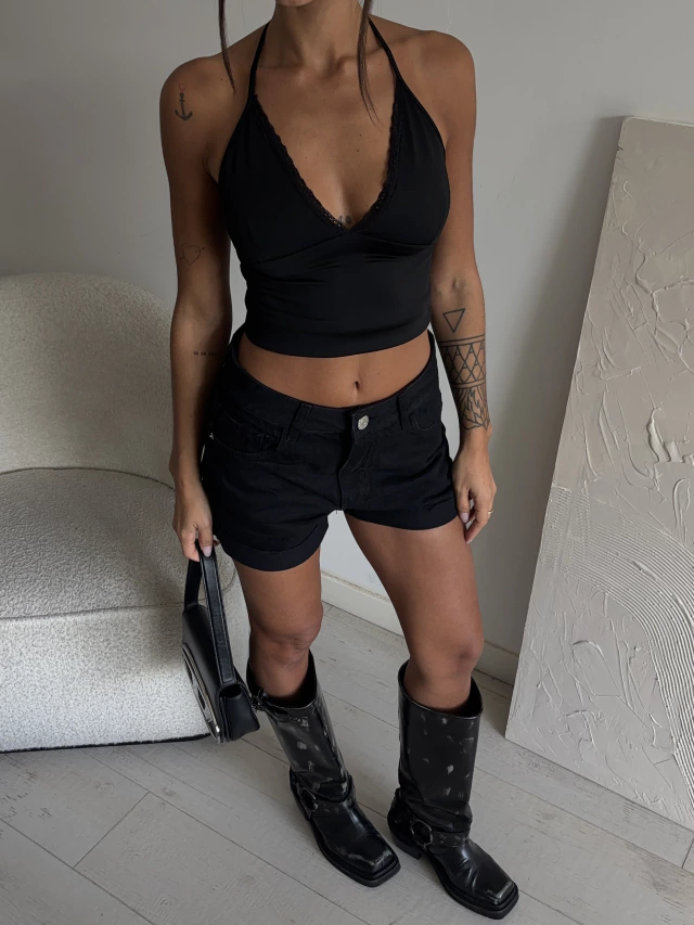 SHORT DOB BLACK — imagen 5