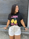 Remera Limón Negra