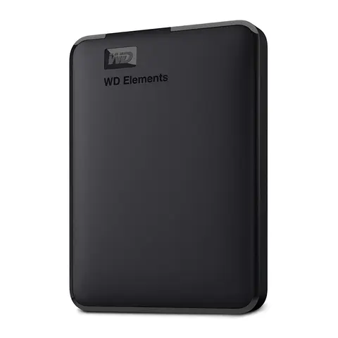 Disco Externo HDD WESTERN DIGITAL Elements 1TB USB 3.0 Tipo A Negro