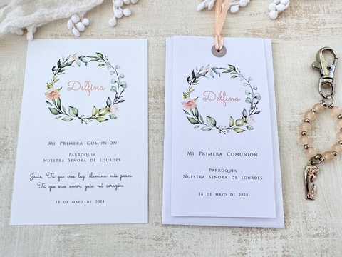 COMBO Estampita Denario