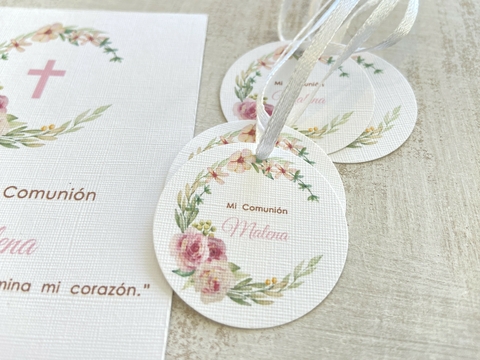 Tag Circular Tarjeta para souvenir