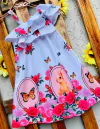 Vestido Coelho Borboleta Valentina infantil