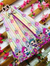 Vestido lol colorido flores infantil