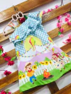 Vestido Festa Junina balão babado infantil