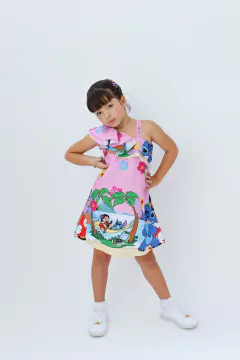 Vestido Lilo Stitch modelo Valentina infantil - comprar online