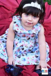 Vestido confeitaria doces modelo Julia infantil