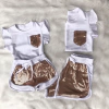Conjunto shorts paete e blusinha mãe e filha