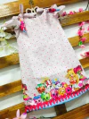 Vestido Shopkins manga amarra infantil