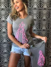 T shirt Nossa Senhora pedra rosa mãe e filha