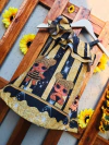 Vestido lol queen be modelo valentina infantil