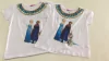 T shirt Frozen trio inteiro mãe e filha