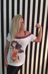 T shirt mulher maravilha força mãe e filha