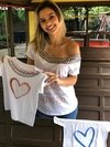 T shirt “ser mãe” mãe e filha