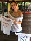 T shirt “ser mãe” mãe e filha