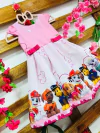 Vestido infantil turma Patrulha Canina dois lacinhos infantil