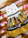 Vestido Lol Chanel com dourado Pérolas
