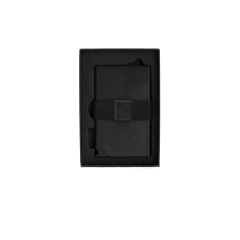 Tarjetero Card Slider KYMA negro black porta tarjetas RFID contact less Walla
