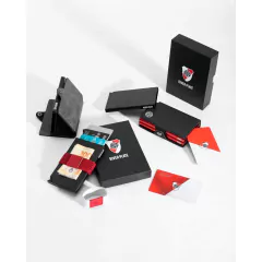 Tarjetero card slider CARP River Plate Kyma Oficial Cuotas tarjetas contact less original