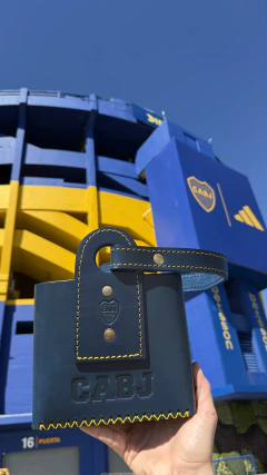 Canasta Matera Cuero Boca Juniors Xeneize Bolso Matero SoySocio Kyma Adidas oficial boajuniors termo stanley