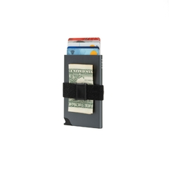 Tarjetero Card Slider KYMA grey gris porta tarjetas RFID contact less 