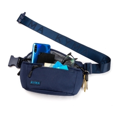 Riñonera Kyma Troya azul impermeable calidad hombre mujer