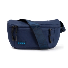 Riñonera Kyma Troya azul impermeable calidad hombre mujer