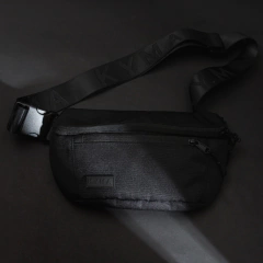 Riñonera Kyma Troya negra impermeable calidad hombre mujer north face kanken legion extranjera