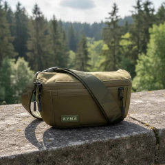 Riñonera Kyma Troya verde green impermeable calidad hombre mujer legion extranjera kanken north face