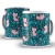 Caneca Gatos e Folhas