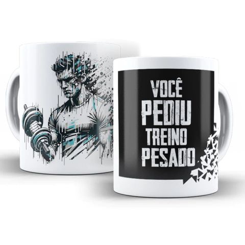 Caneca Treino Pesado