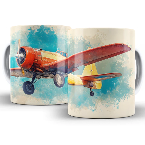 Caneca Bimotor Vintage