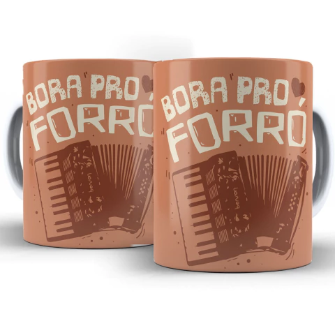 Caneca Bora Pro Forró