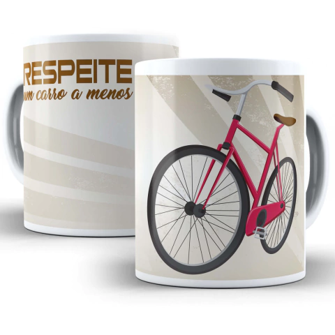Caneca Respeite a Bike