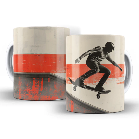 Caneca Skatista