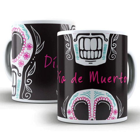 Caneca Dia de Muertos - Mexico