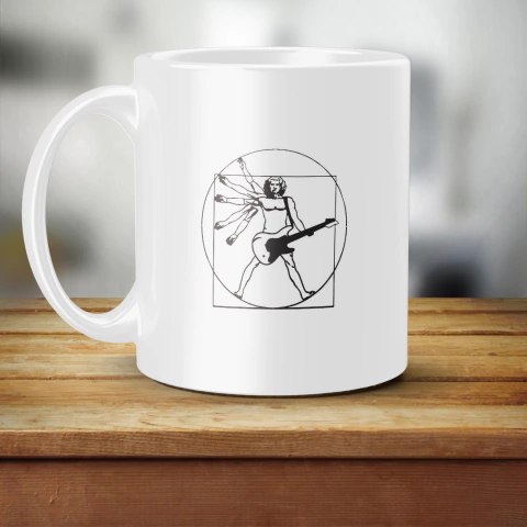 Caneca Homem Vitruviano